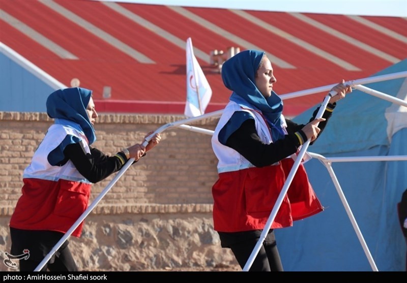 مسابقات رفاقت مهر بانوان هلال احمر کشور در یزد به روایت تصویر
