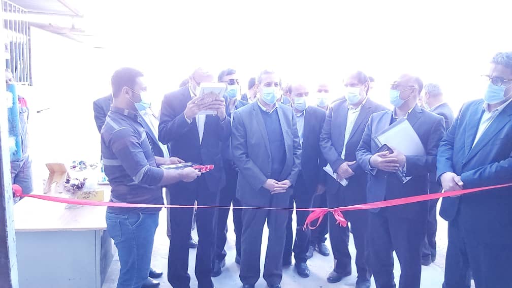 کارگاه تولید ماسک در بوشهر به بهره برداری رسید