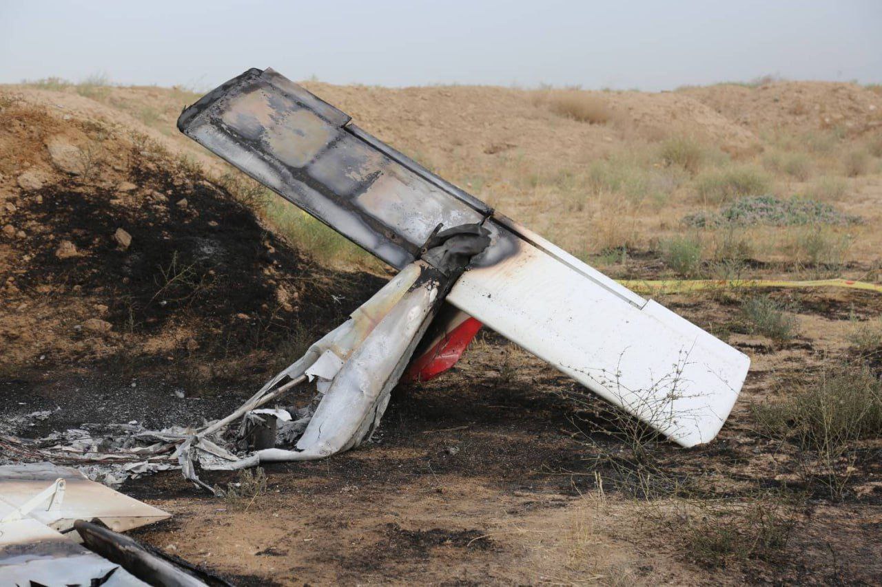 سقوط یک هواپیمای آموزشی در کرج/ ۲ نفر کشته شدند