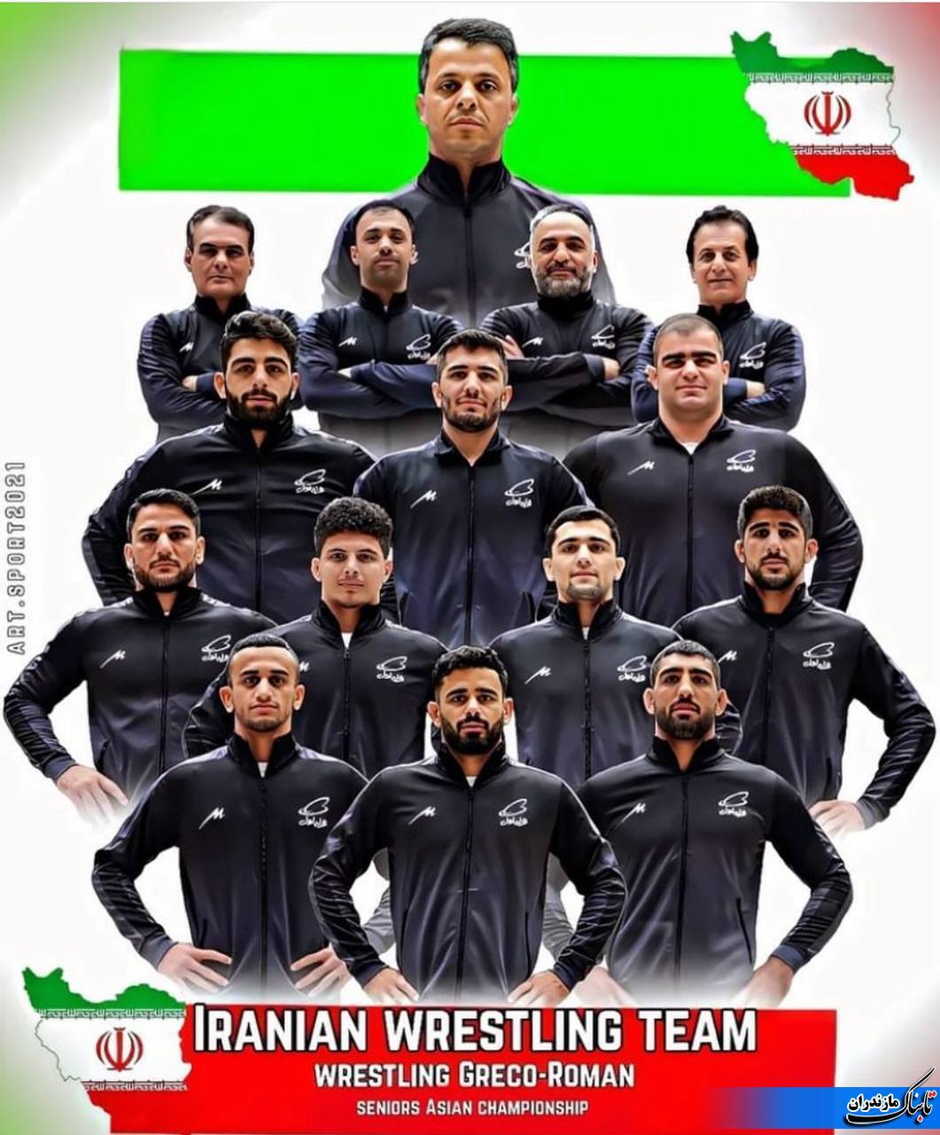 تیم ملی کشتی فرنگی ایران با درخشش مازندرانی ها قهرمان آسیا شد