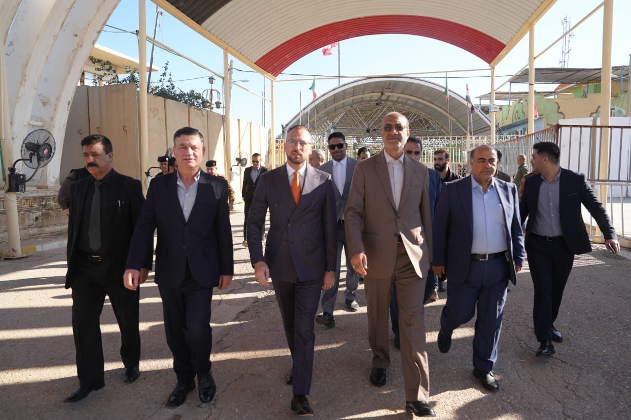 استاندار کرمانشاه راهی عراق شد