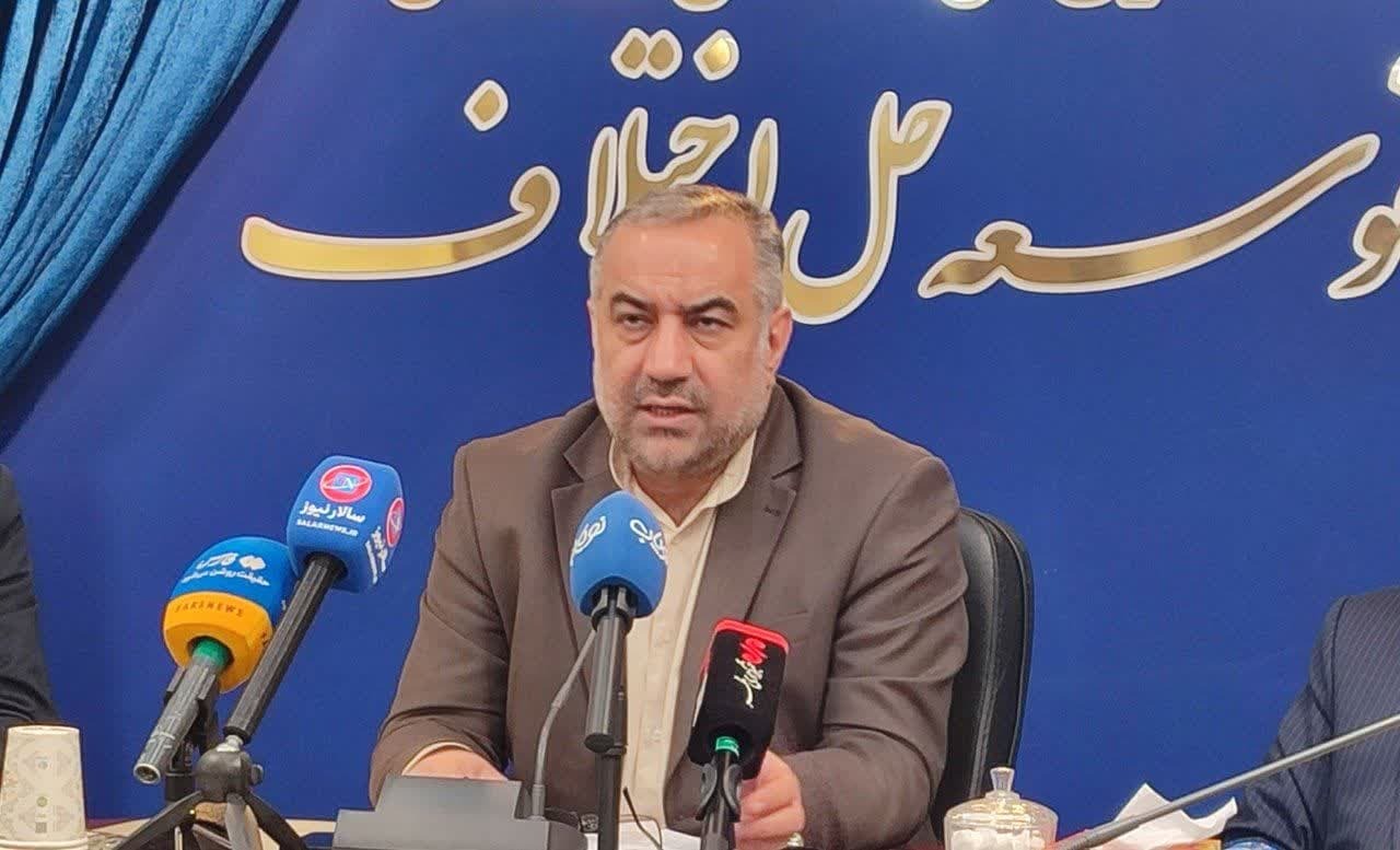میانگین مصالحه در گلستان بالاتر از میانگین کشوری است