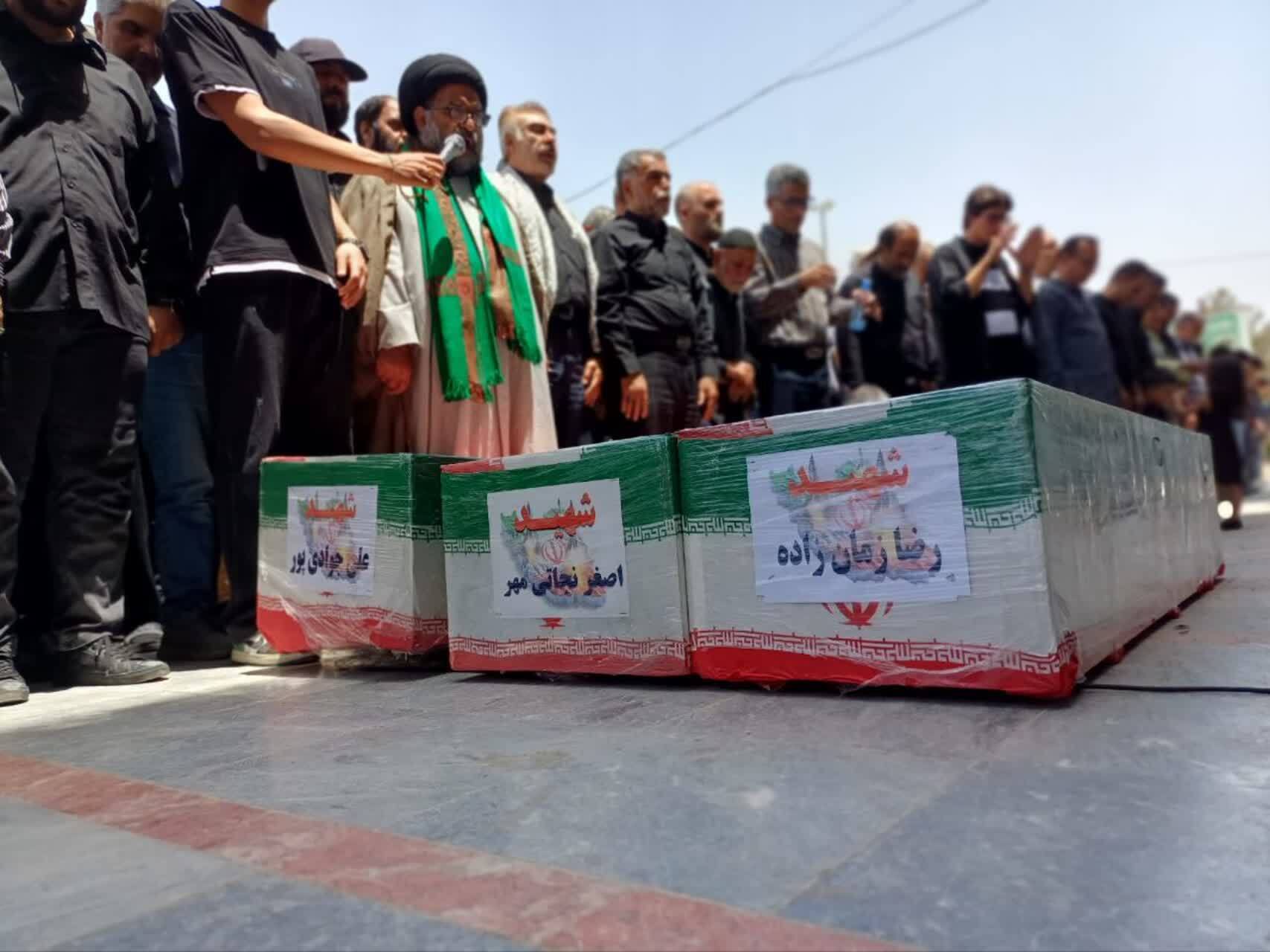 تشییع لاله های سرخ در البرز/وداع مردم با مدافعان وطن +تصاویر تشییع لاله های سرخ در البرز/وداع مردم با مدافعان وطن +تصاویر