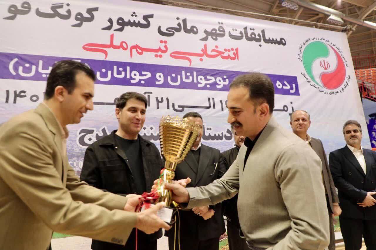 حضور استاندار کردستان در رقابت&zwnj;های کونگ&zwnj;فوی قهرمانی کشور در سنندج + تصاویر