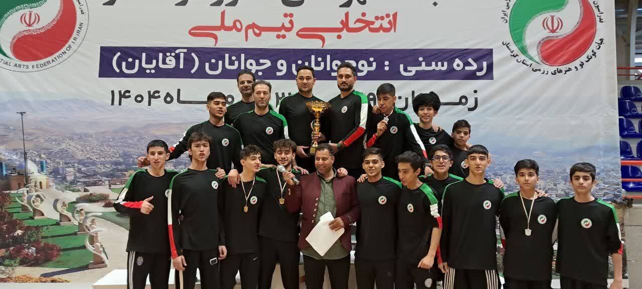 پایان رقابتهای قهرمانی کونگفوی نوجوانان و جوانان کشور در سنندج/ کردستان نایب قهرمان شد پایان رقابتهای قهرمانی کونگفوی نوجوانان و جوانان کشور در سنندج/ کردستان نایب قهرمان شد